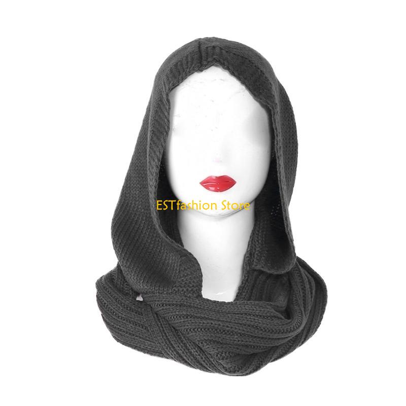 Y5GC Women Rib Knit for Infini – Infinity Scarf Knit recenzja i cena