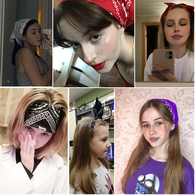 New Headbands Unisex Cotton Ba – Bandana Cotton recenzja i cena