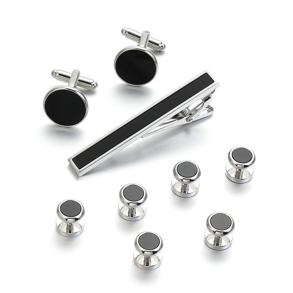 VAGULA 9 PCS Tie bar Cuff link – Tie Bar Set Gift recenzja i cena