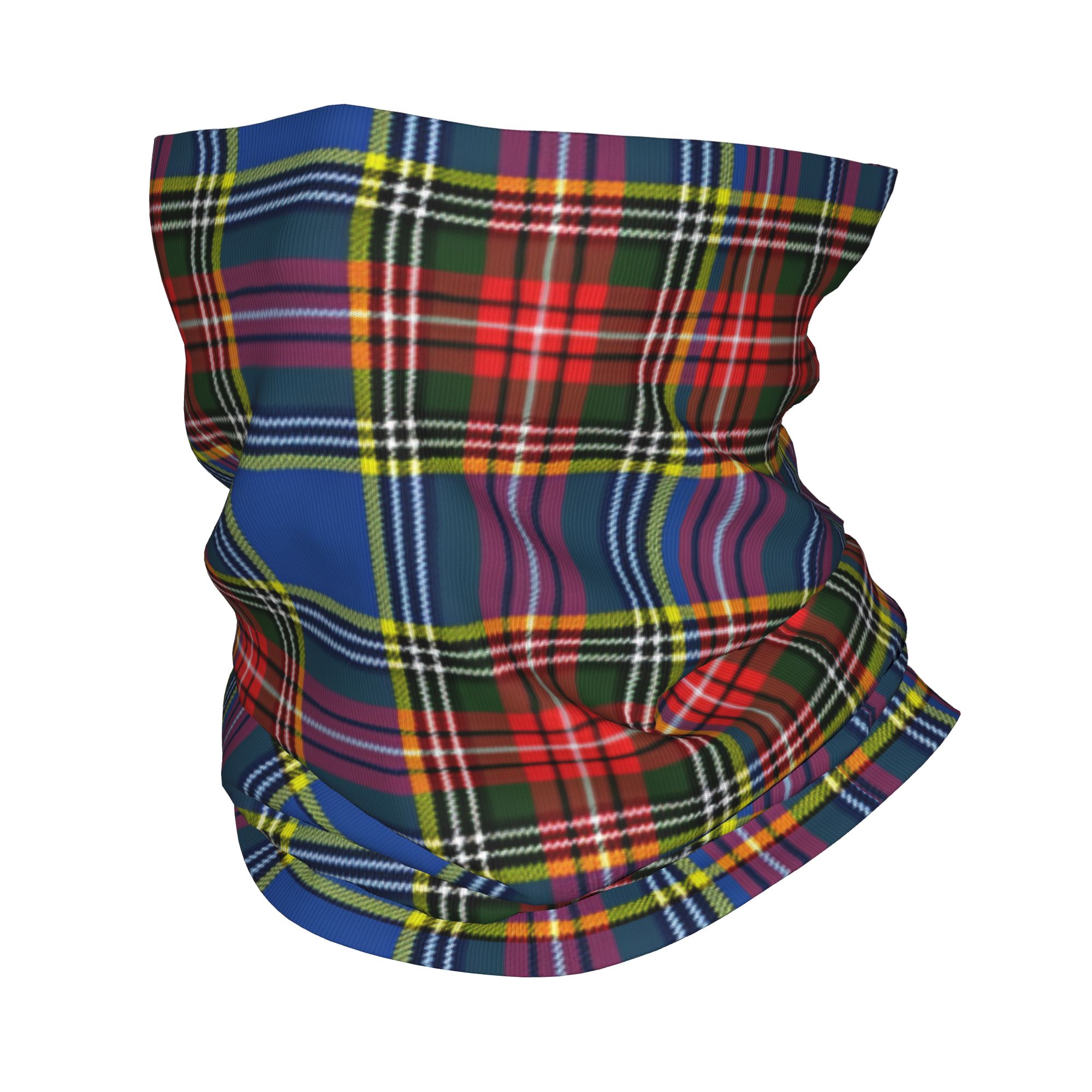 Custom Royal Tartan Plaid Wint – Neck Warmer Tube recenzja i cena