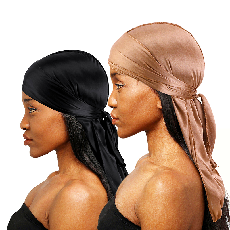 2 pcs Silky Satin Durags for M – Bandana Doo Rag recenzja i cena