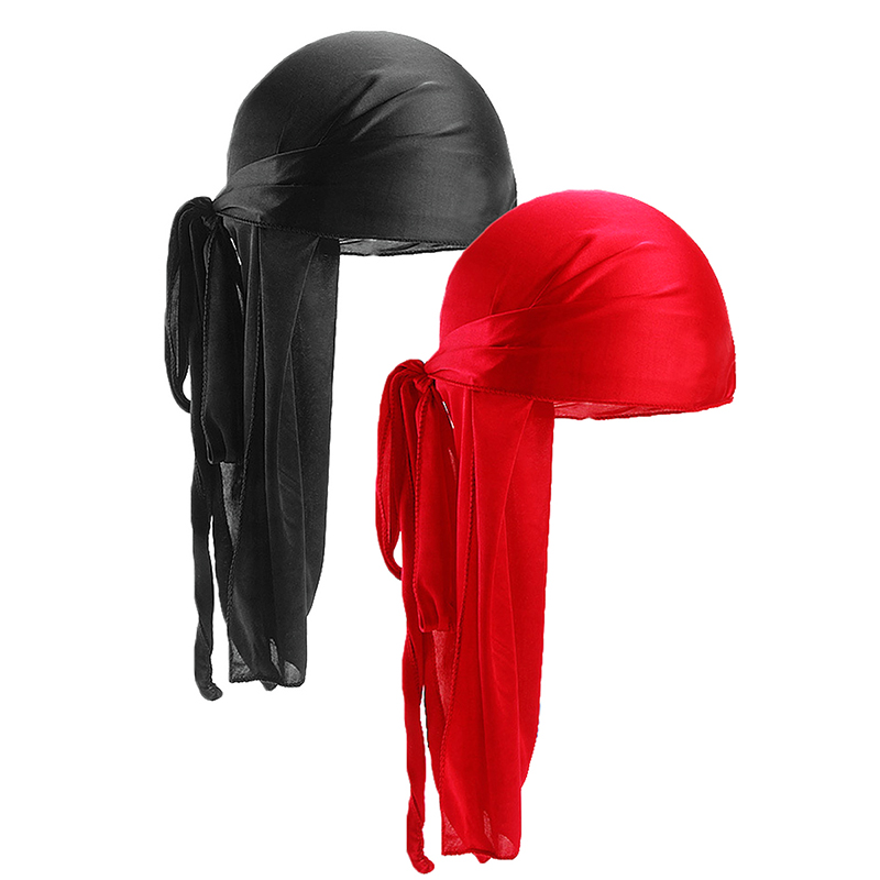 2 pcs Silky Satin Durags for M – Bandana Doo Rag recenzja i cena