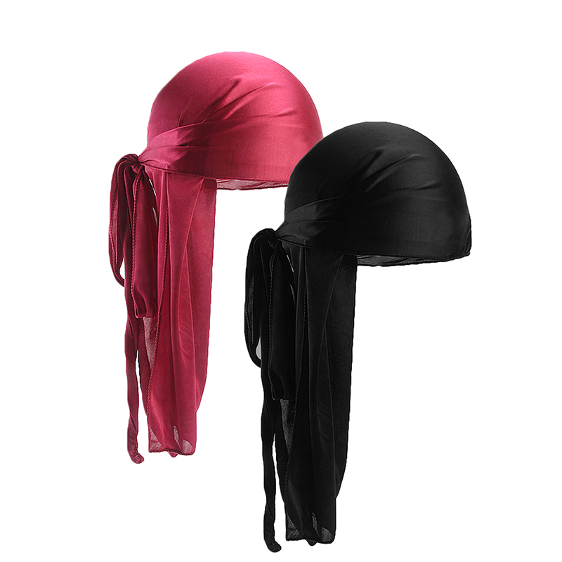 2 pcs Silky Satin Durags for M – Bandana Doo Rag recenzja i cena