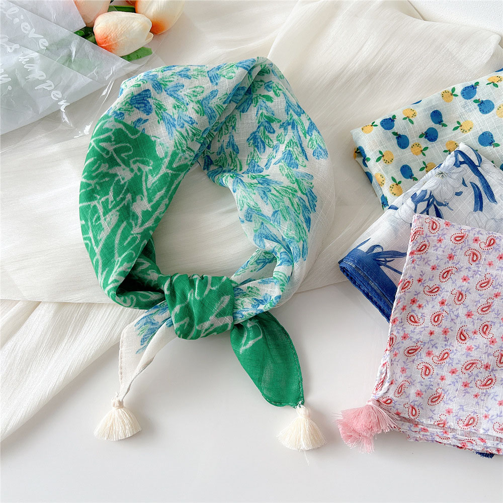 Summer Scarf Colorful Flower P – Bandana Cotton recenzja i cena