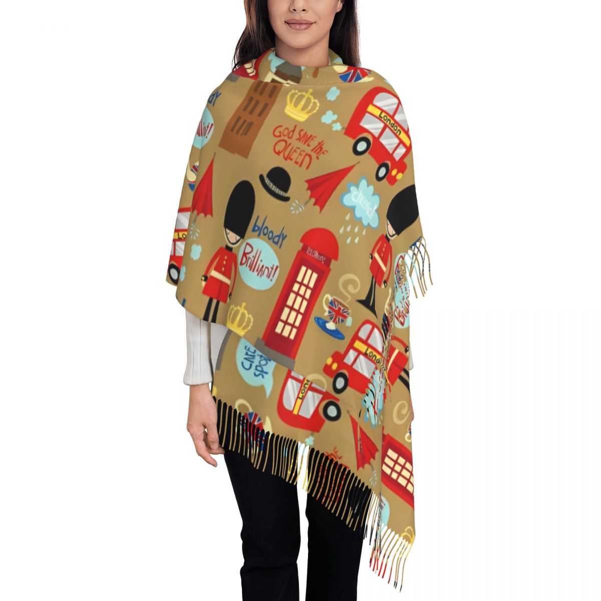 Enchanted London Scarf for Wom – Pashmina Wrap Large recenzja i cena