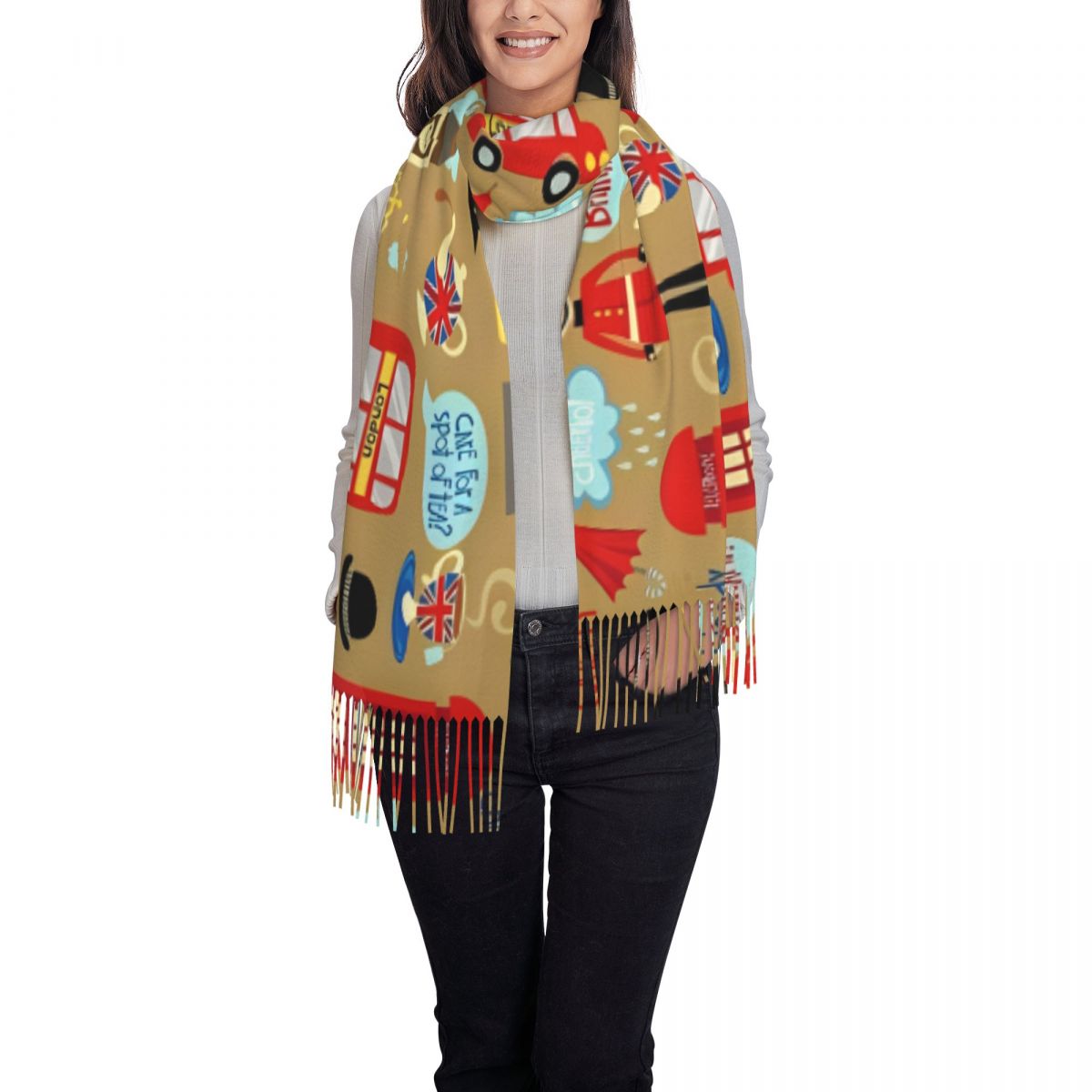 Enchanted London Scarf for Wom – Pashmina Wrap Large recenzja i cena