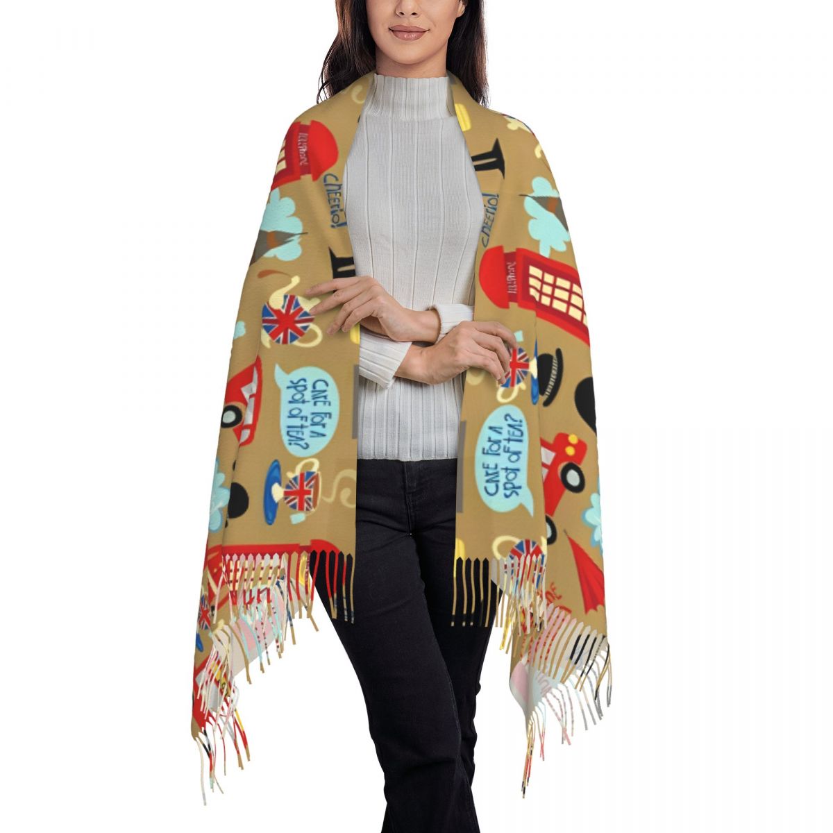 Enchanted London Scarf for Wom – Pashmina Wrap Large recenzja i cena
