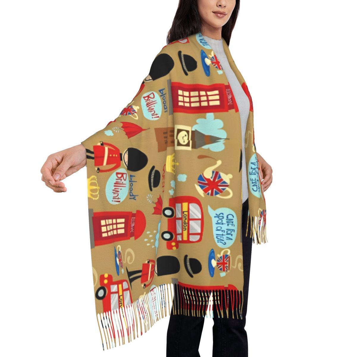 Enchanted London Scarf for Wom – Pashmina Wrap Large recenzja i cena