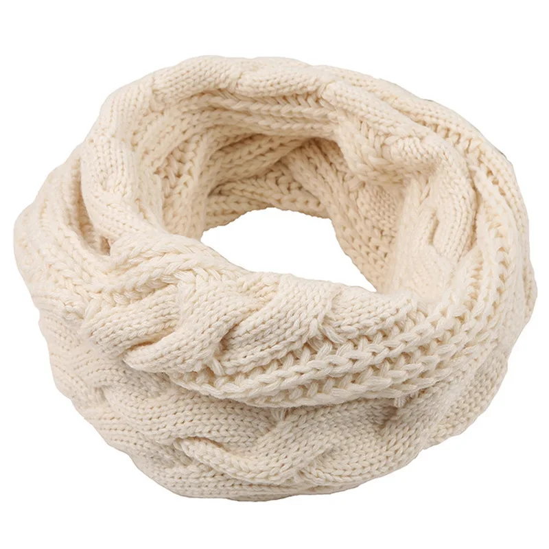 Men Women Boys Girls Thick Rib – Infinity Scarf Knit recenzja i cena