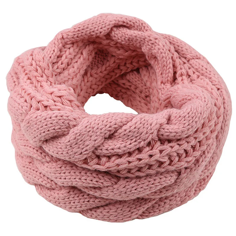 Men Women Boys Girls Thick Rib – Infinity Scarf Knit recenzja i cena