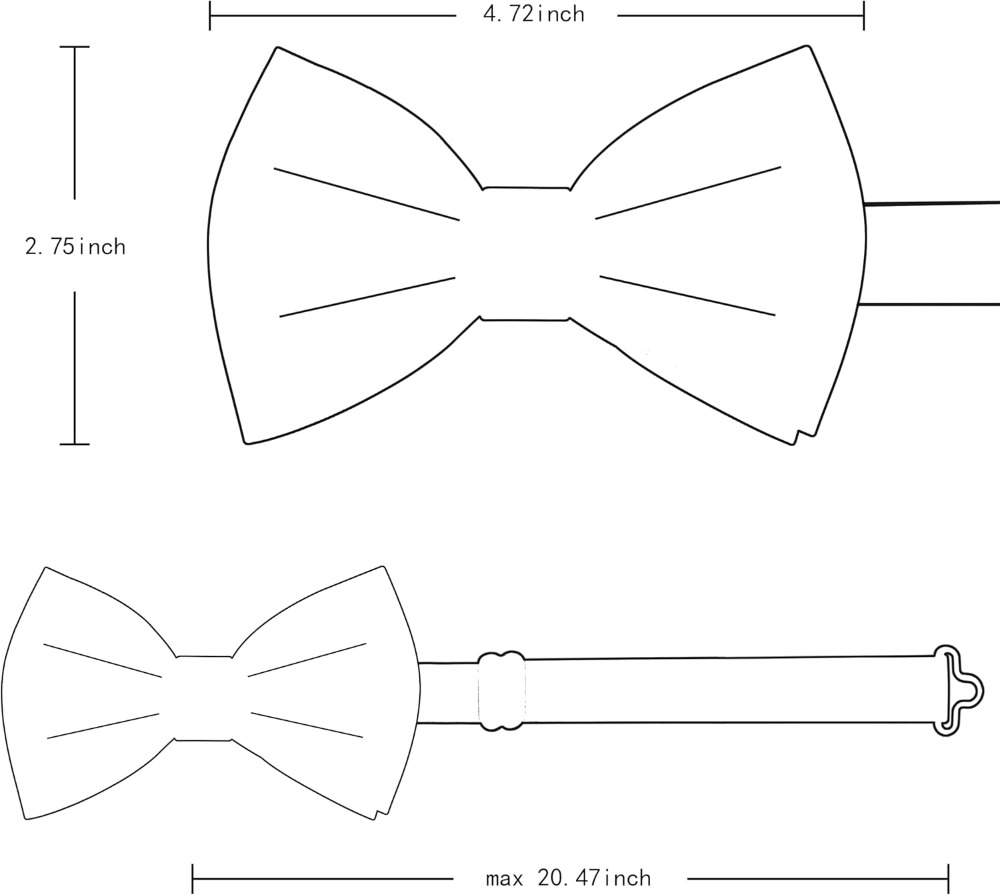 Solid Color Pre-tied Bow Tie Q – Bow Tie Pre Tied recenzja i cena
