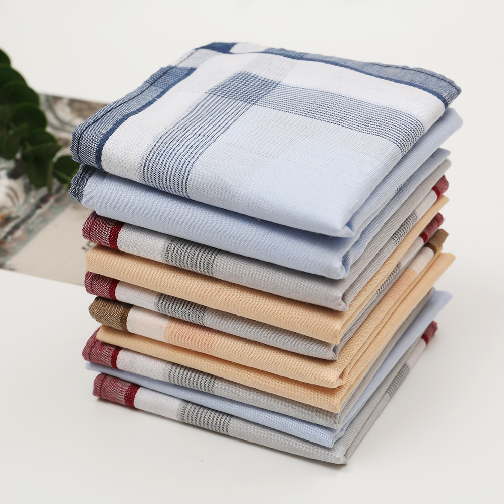 Men's Pure Cotton Yarn-Dyed Ha – Handkerchief Cotton Men recenzja i cena