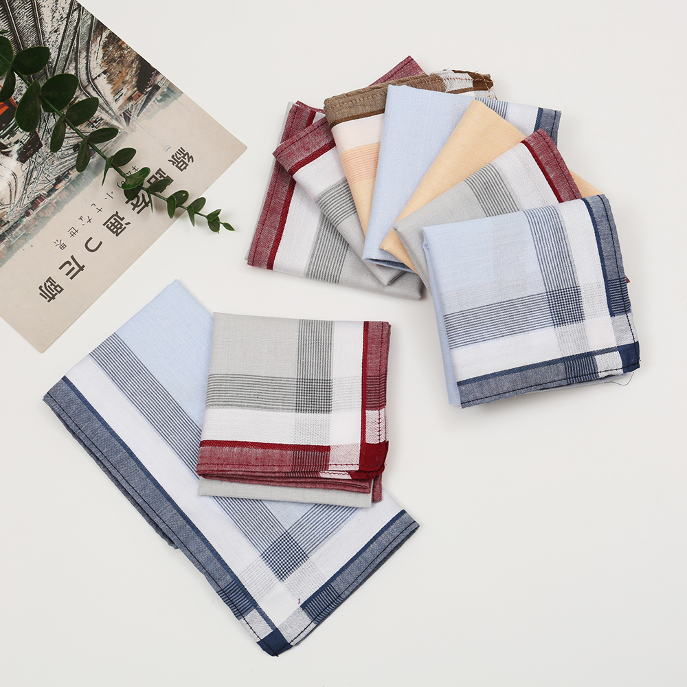 Men's Pure Cotton Yarn-Dyed Ha – Handkerchief Cotton Men recenzja i cena