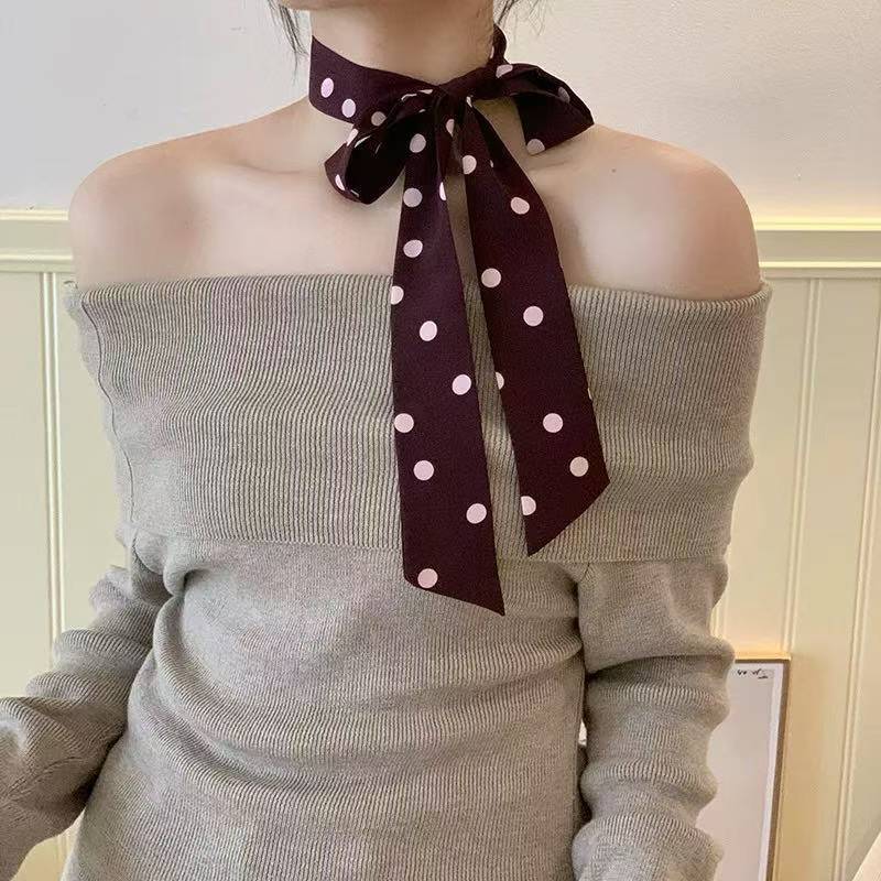 Polka Dot and Striped Print Sc – Silk Tie Striped recenzja i cena