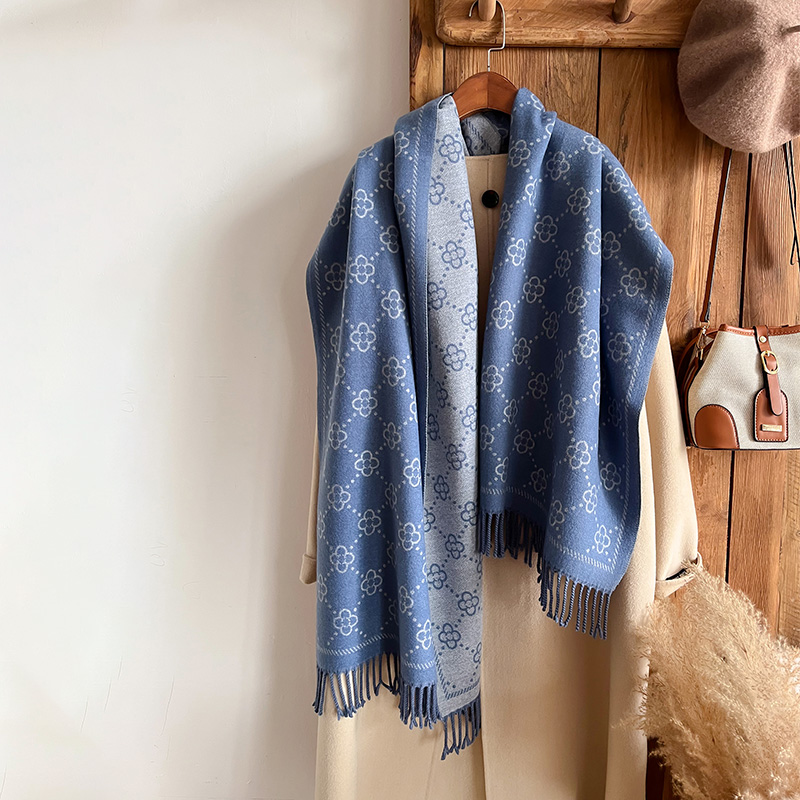 Brands Jacquard Design Winter  – Woven Scarf Blanket recenzja i cena
