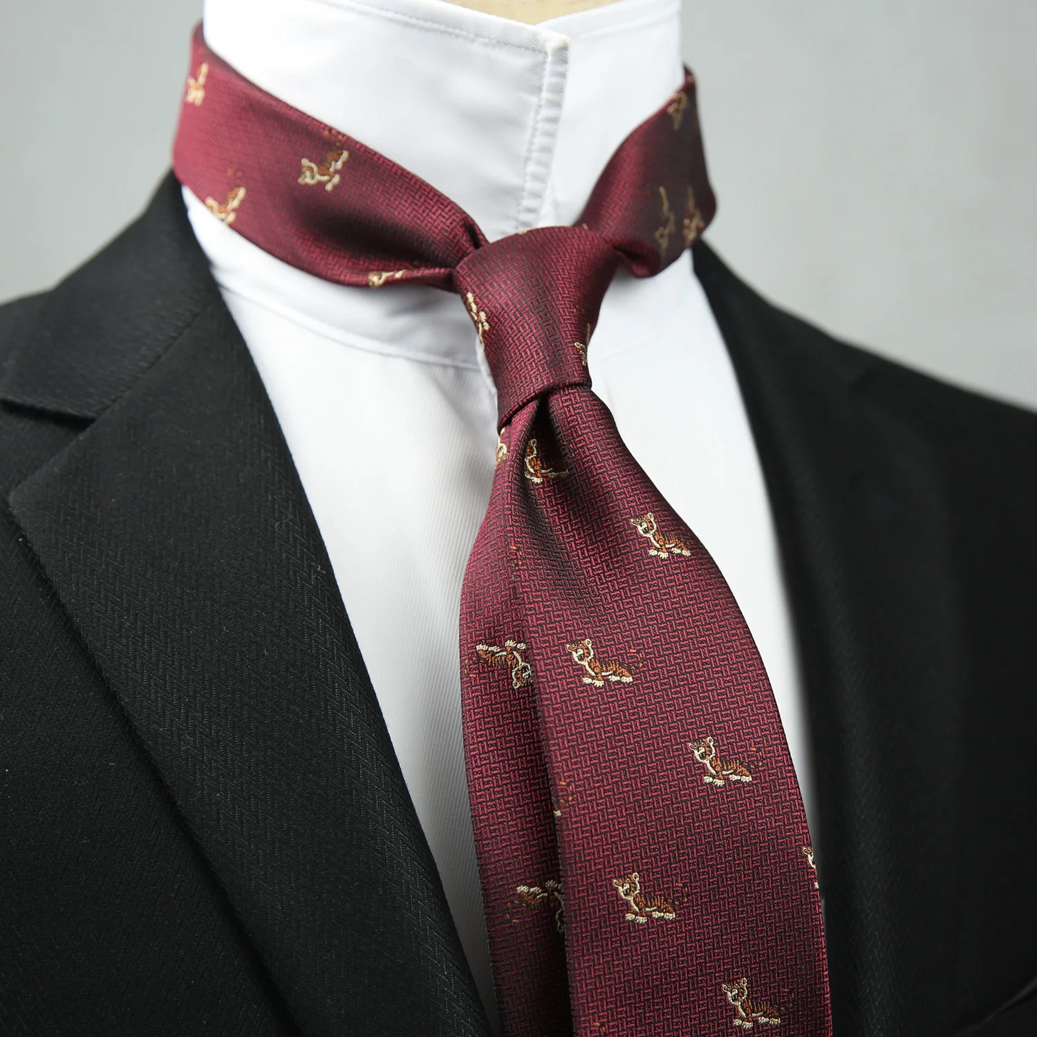 Linbaiway Business Floral Prin – Skinny Tie Men recenzja i cena