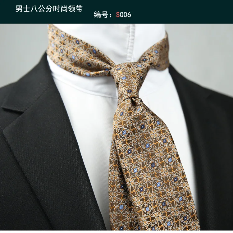 Linbaiway Business Floral Prin – Skinny Tie Men recenzja i cena