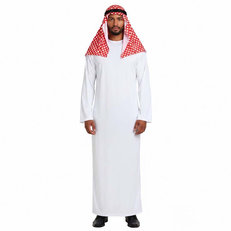 Traditional Arab Costume Arabi – Ascot Neck Scarf recenzja i cena