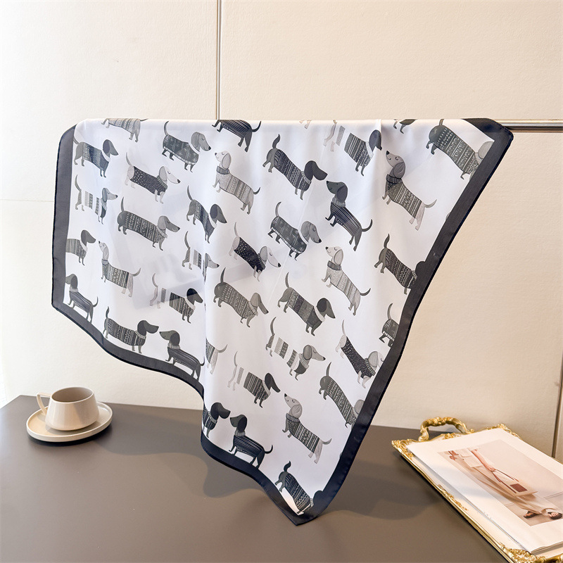 Ladies Cotton Dog Printed Squa – Bandana Cotton recenzja i cena