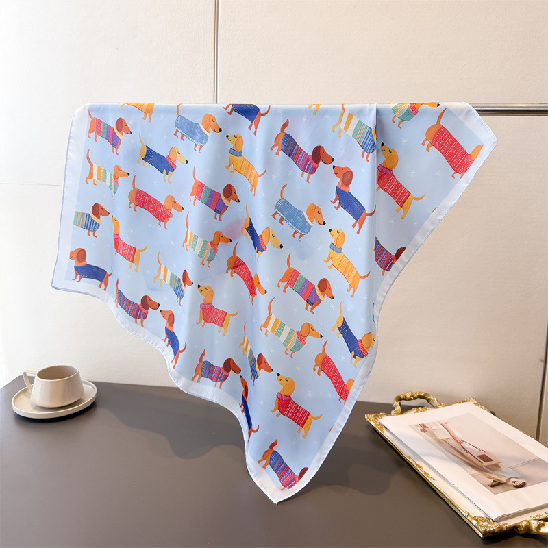 Ladies Cotton Dog Printed Squa – Bandana Cotton recenzja i cena