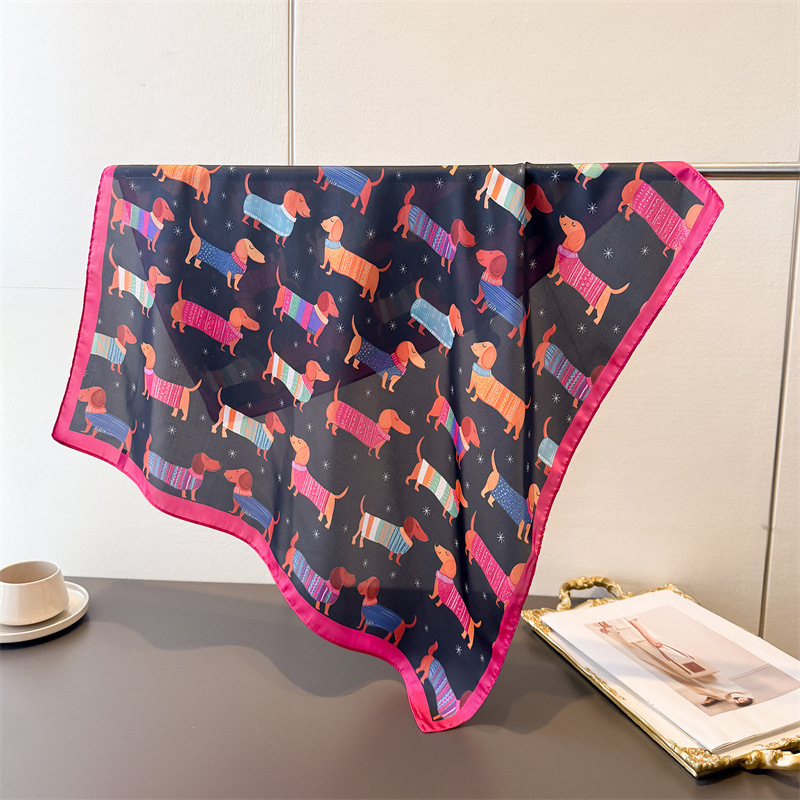 Ladies Cotton Dog Printed Squa – Bandana Cotton recenzja i cena