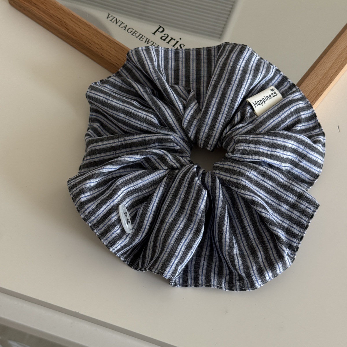 Korea Fashion Stripe Hair Rubb – Silk Tie Striped recenzja i cena