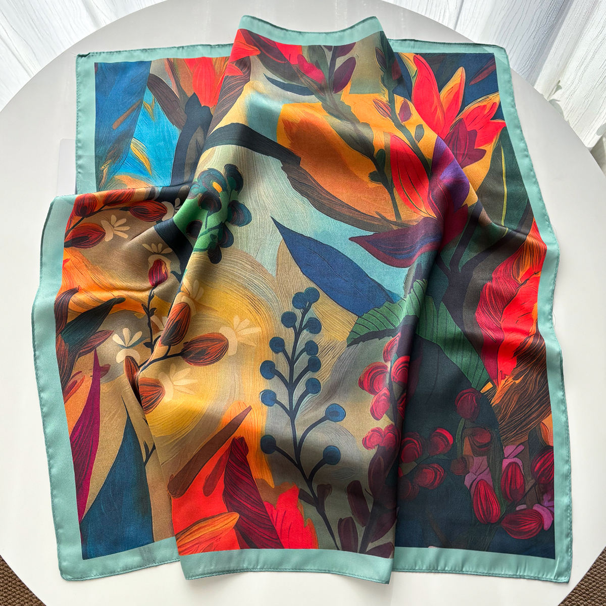 2026 Summer New Scarf Women Oi – Silk Neck Scarf recenzja i cena