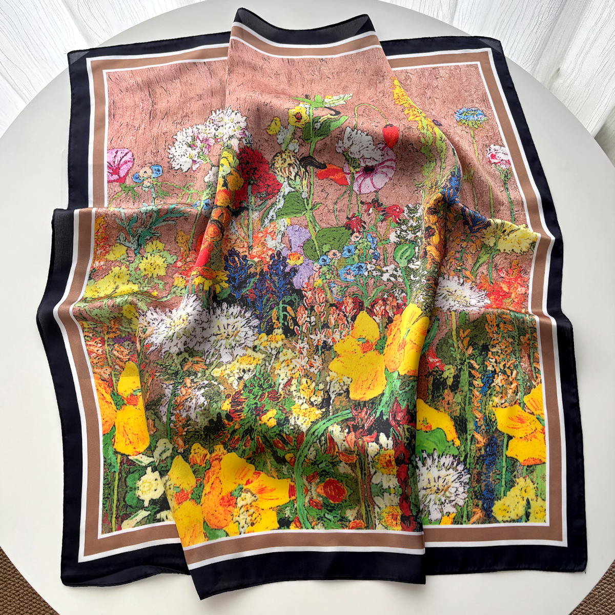 2026 Summer New Scarf Women Oi – Silk Neck Scarf recenzja i cena
