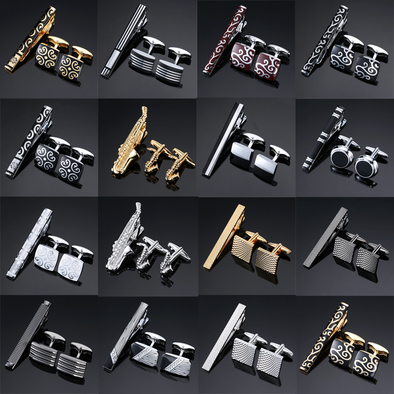 High Quality Cuff links neckti – Tie Bar Set Gift recenzja i cena