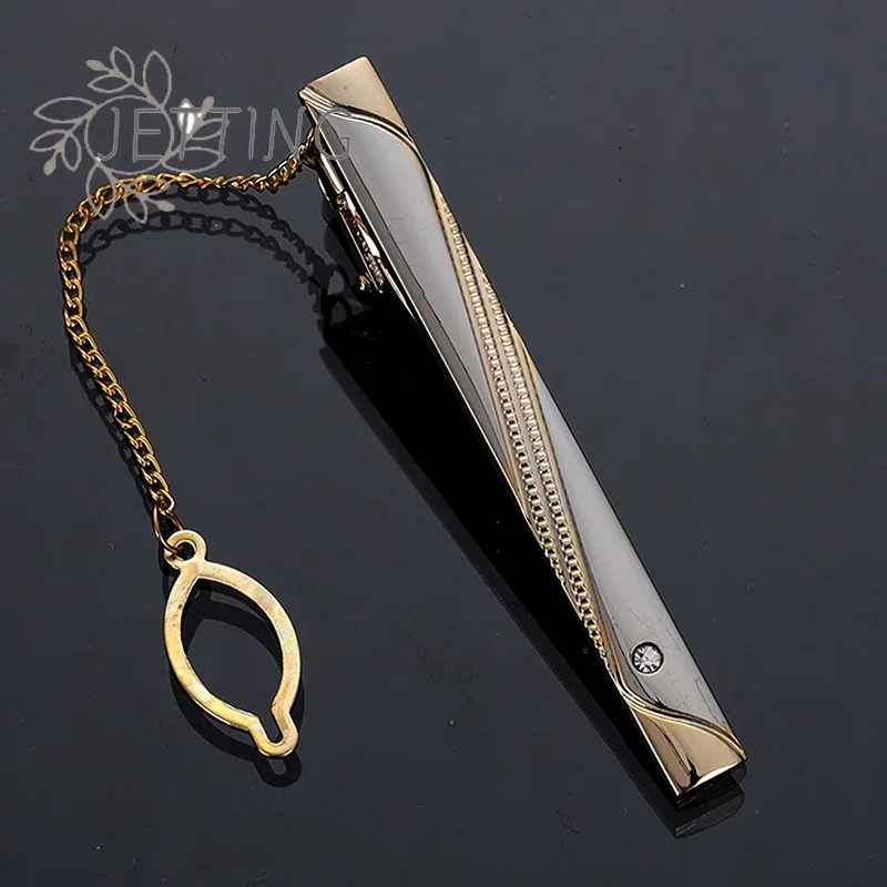 Hot Metal Simple Necktie Buckl – Tie Clip Silver recenzja i cena