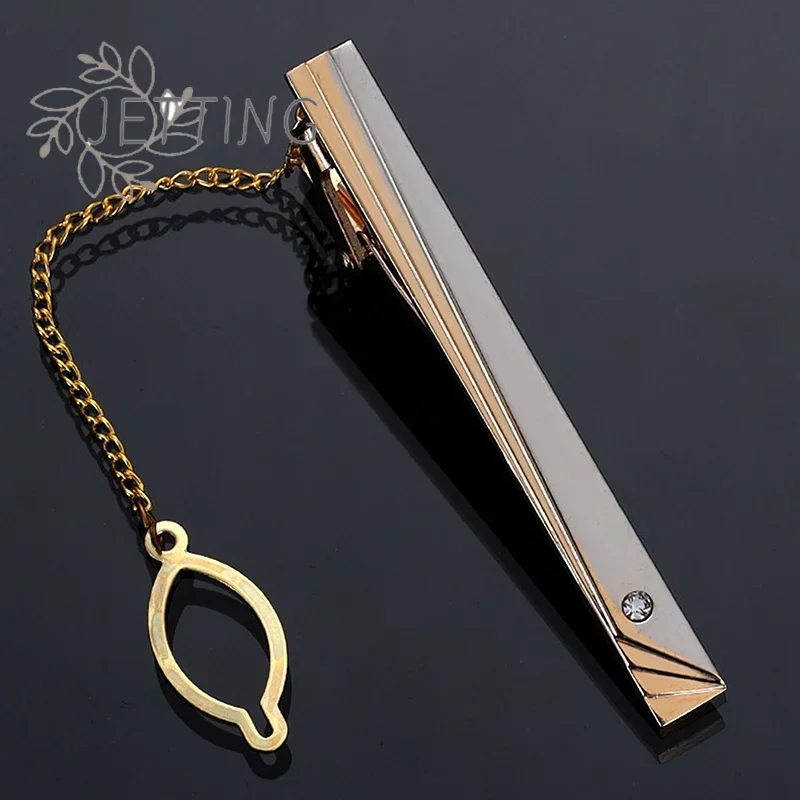 Hot Metal Simple Necktie Buckl – Tie Clip Silver recenzja i cena