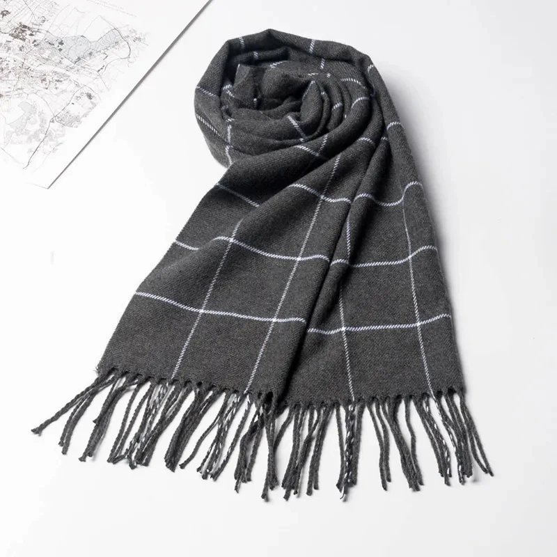 2024 New Winter Men Scarf Keep – Muffler Men Wool recenzja i cena
