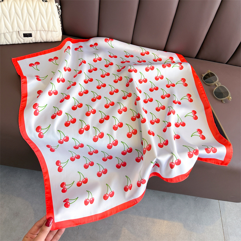 Luxury Square Satin Scarf Wome – Head Wrap Turban recenzja i cena