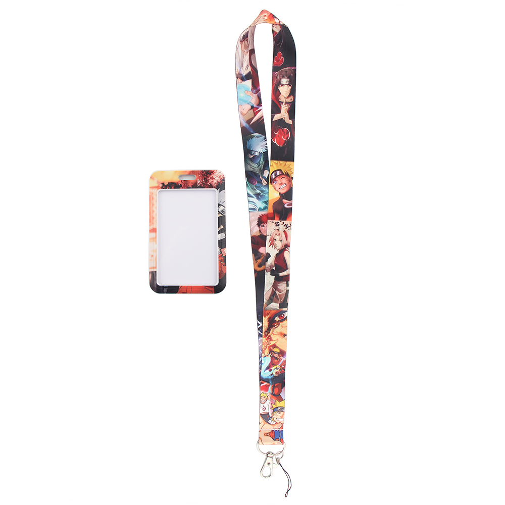Japanese Anime Red Clouds Busi – Lanyard Badge Holder recenzja i cena