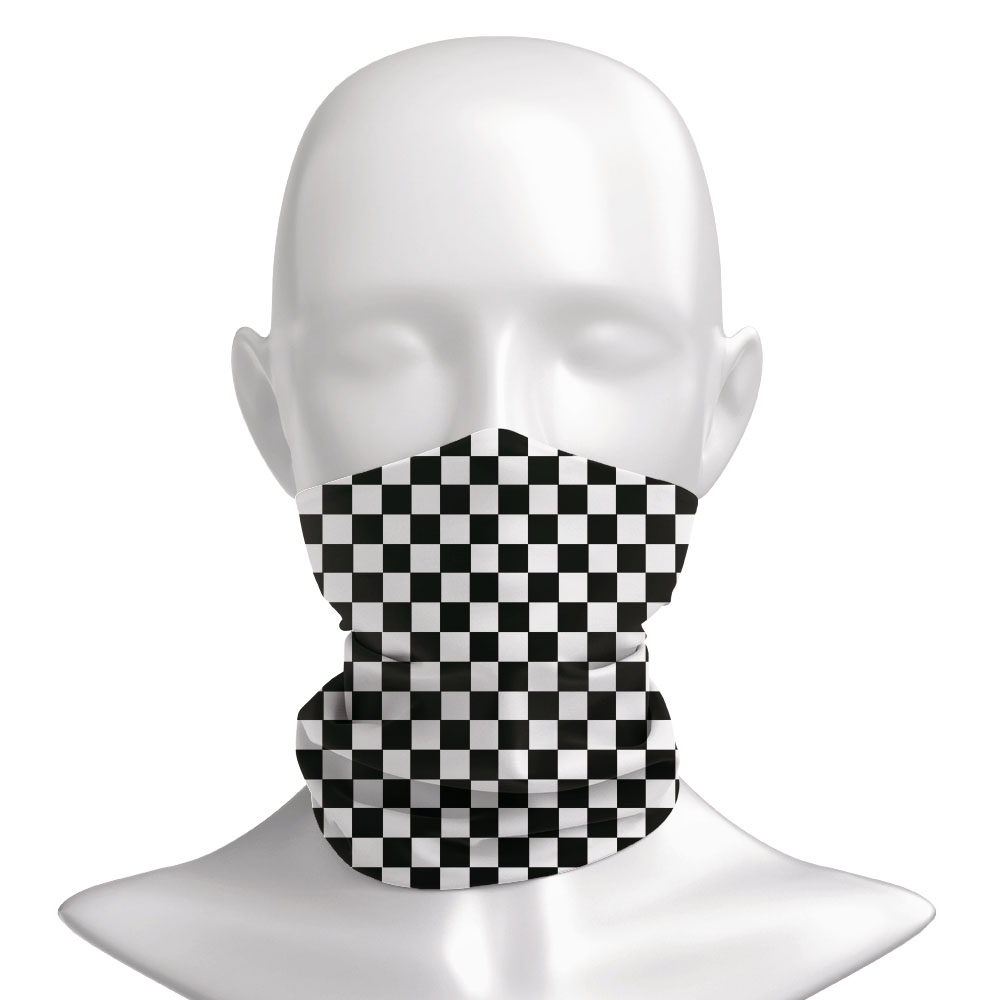 Checkered Ska Printed Headband – Neck Warmer Tube recenzja i cena