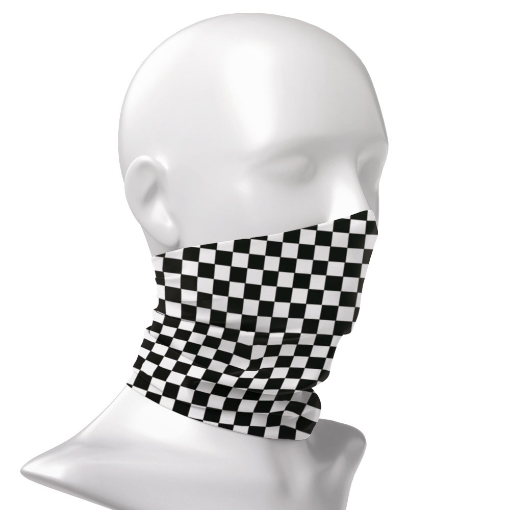 Checkered Ska Printed Headband – Neck Warmer Tube recenzja i cena